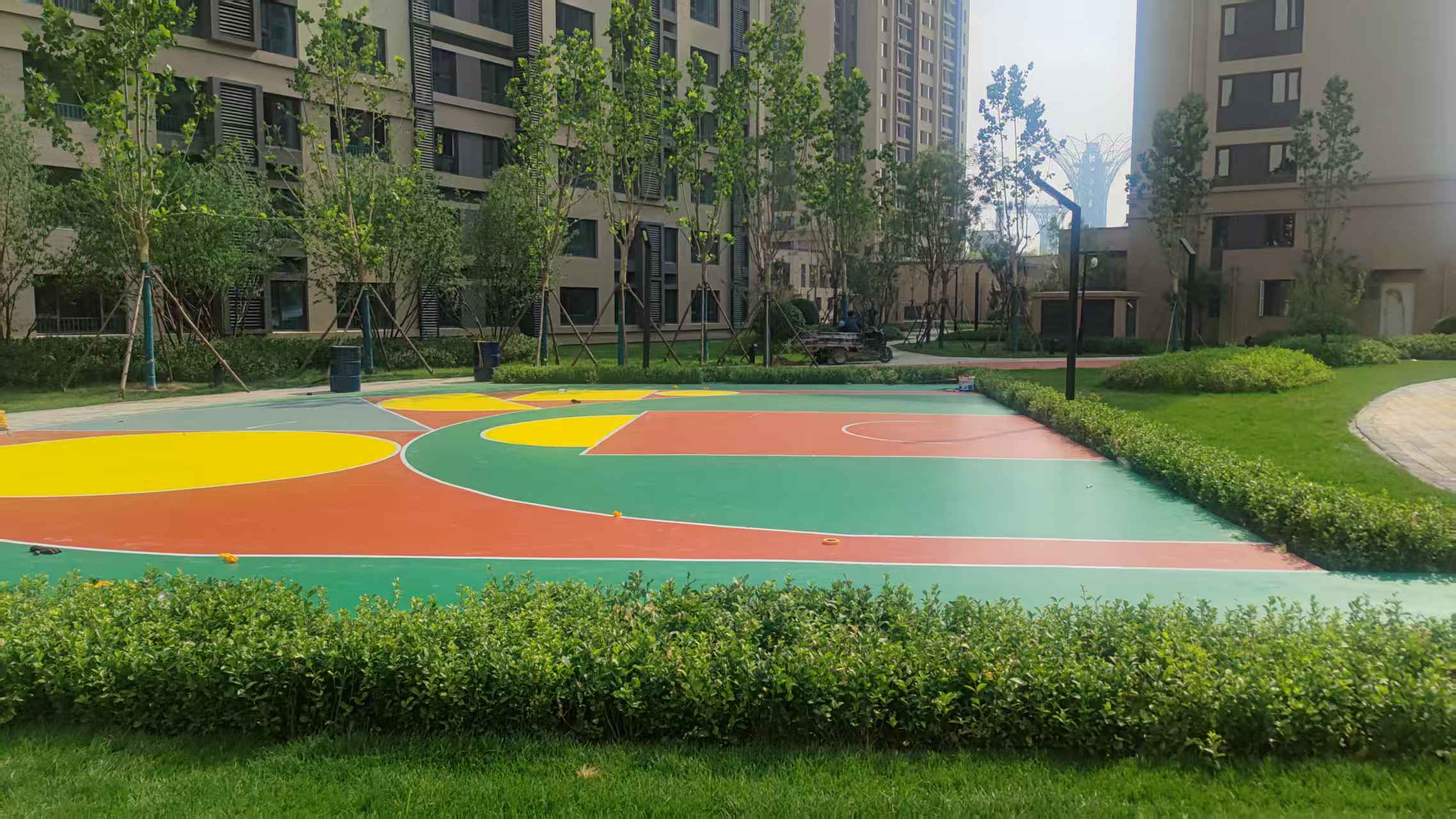商丘市自结纹塑胶跑道塑胶地面 - 哪里好